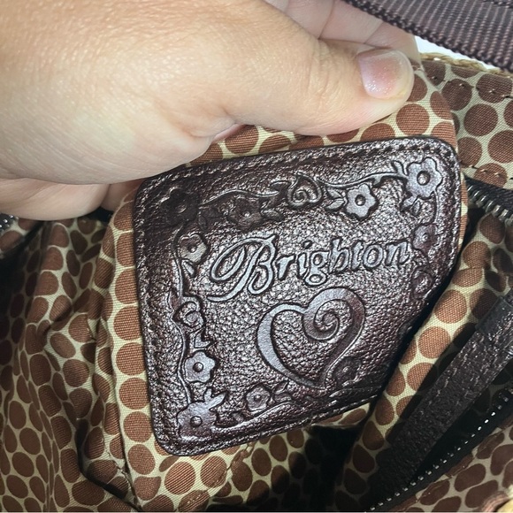 Brighton ratton crossbody bag medium size - Picture 3 of 10